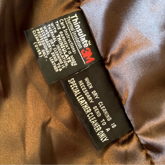 WILSONS Leather Size Medium Parka Adventure Bound Hood Thinsulate 3/4 Length NEW - Picture 15 of 16